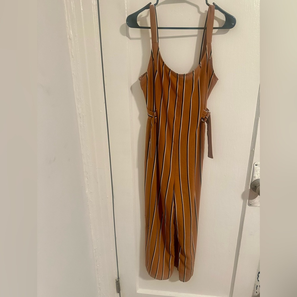 Grade and Gather striped jumpsuit